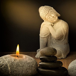 Yoga Buddha Balance Symbolbild