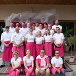 Pink & White Bubble Night